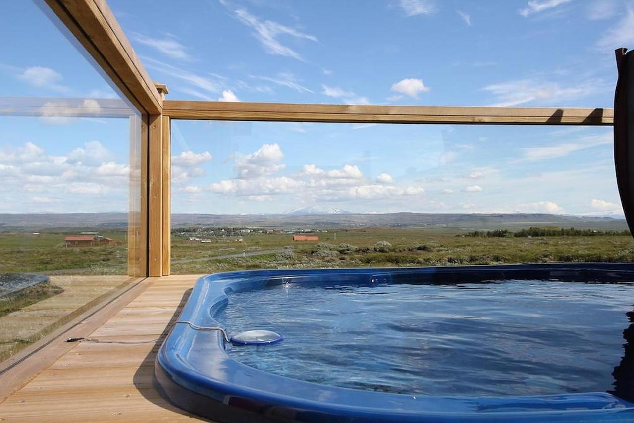 Blue View Cabin 1A With Private Hot Tub Reykholt  Εξωτερικό φωτογραφία